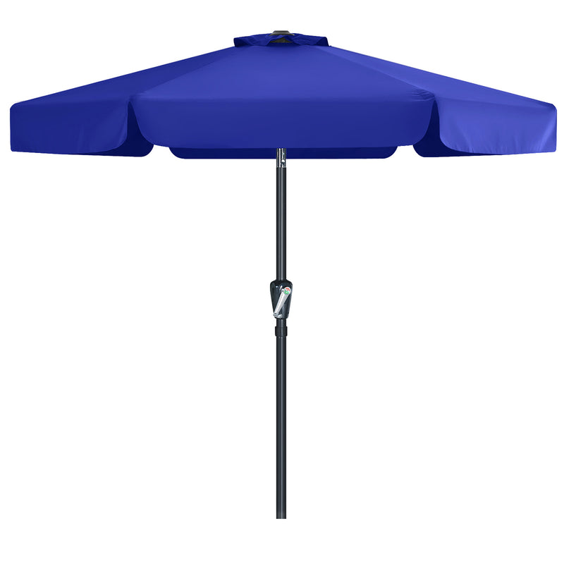 Load image into Gallery viewer, MASTERCANOPY 7.5FT/9FT Valance Patio Umbrella for Outdoor Table Market-CA
