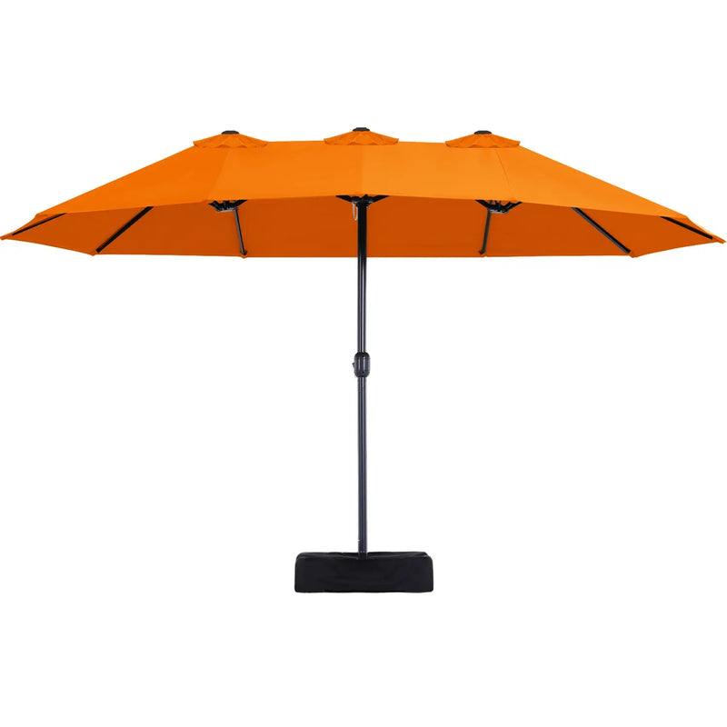 Load image into Gallery viewer, 15FT Patio Outdoor Umbrella Double Sided Large Umbrella
