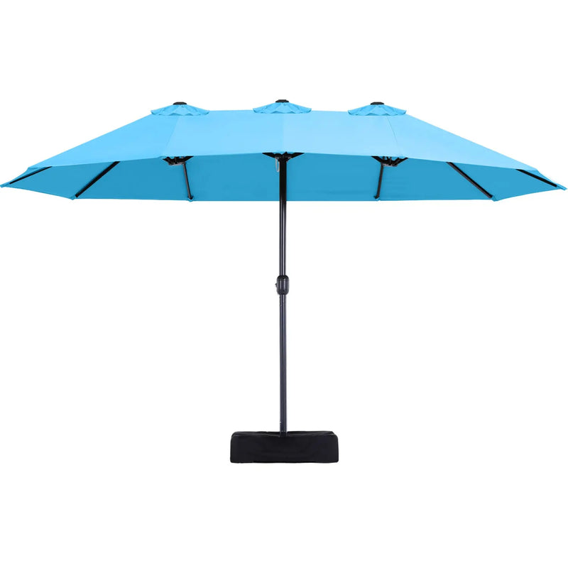 15FT Patio Outdoor Umbrella Double Sided Large Umbrella 15FT Patio Outdoor Umbrella Double Sided Large Umbrella