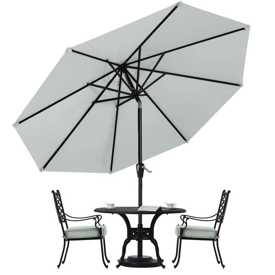 MASTERCANOPY Patio Umbrella for Outdoor Market Table 8 Ribs-CA
