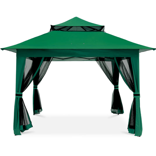 13x13 Patio Gazebo Outdoor Pop Up Gazebo with Mesh Walls