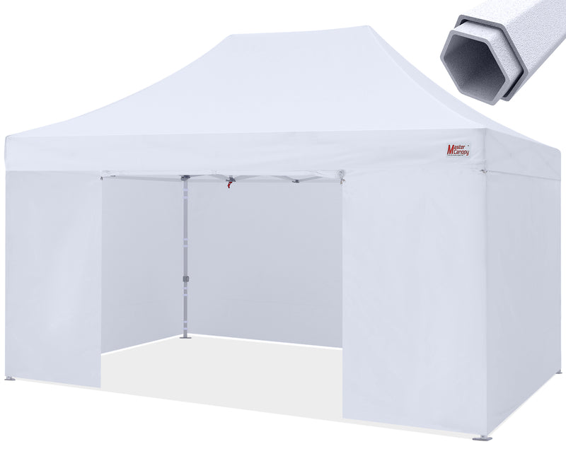 Load image into Gallery viewer, Mastercanopy Core-35 Premium Heavy Duty Instant Canopy Tent with Sidewalls - 10x10, 10x15, 10x20
