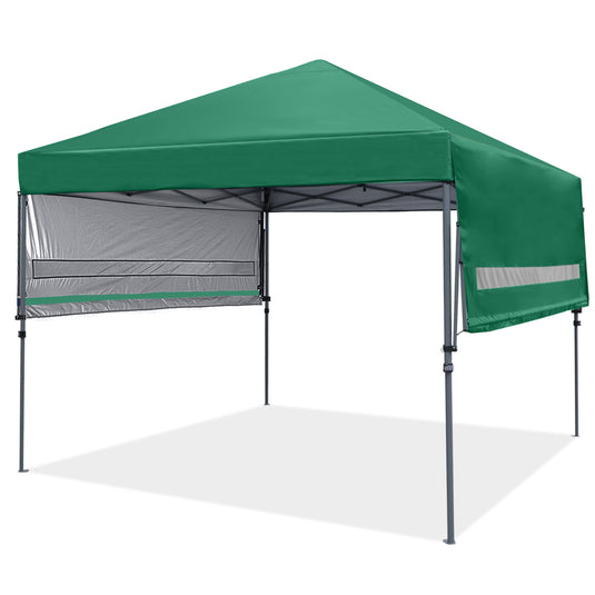 Leisure Sports 10x17 Pop-up Gazebo Canopy Tent with Double Adjustable Awnings