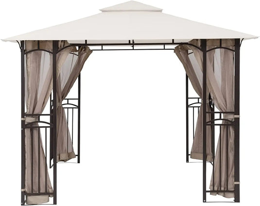 10x10/10x12 Patio Gazebo Mosquito Netting Screen Walls ONLY