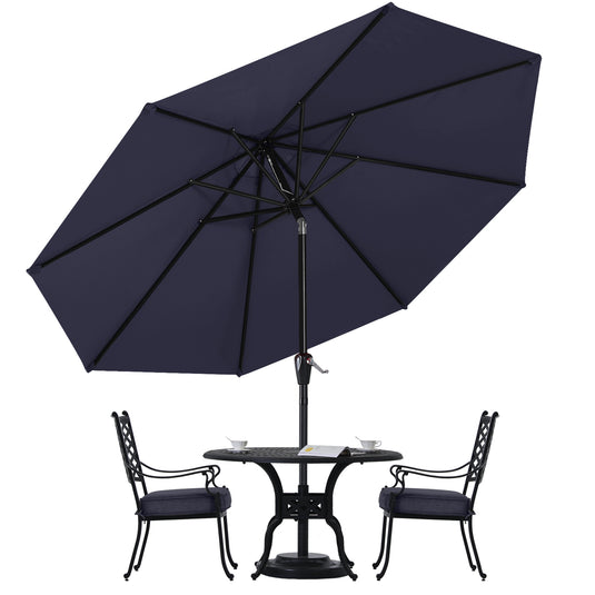 MASTERCANOPY Patio Umbrella for Outdoor Market Table 8 Ribs-CA