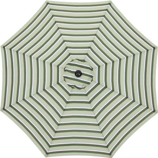 9FT Patio Umbrella Replacement Canopy Top for 8 Ribs