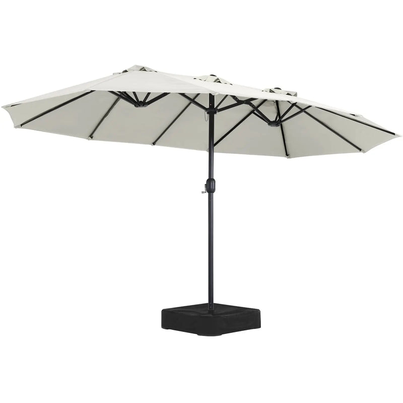Load image into Gallery viewer, 15FT Patio Outdoor Umbrella Double Sided Large Umbrella
