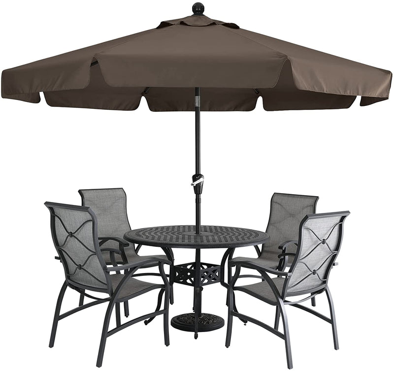 Load image into Gallery viewer, MASTERCANOPY 7.5FT/9FT Valance Patio Umbrella for Outdoor Table Market-CA
