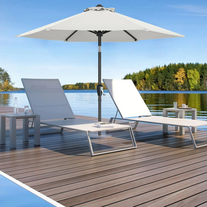 Load image into Gallery viewer, MASTERCANOPY 7.5FT Patio Umbrella for Outdoor Market Table 6 Ribs
