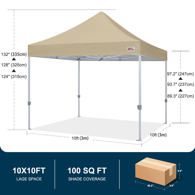 Load image into Gallery viewer, Mastercanopy Lite-30 Commercial Canopy Tent Instant Shelter - 10x10, 10x15, 10x20
