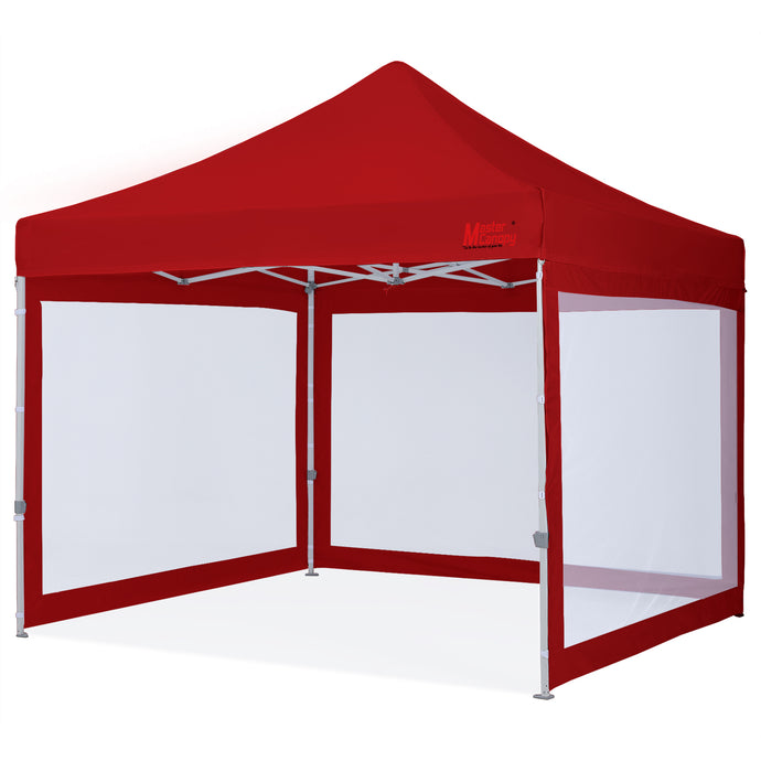 Commercial Series Pop‑up Canopy Tent 10x10 with Mesh Walls