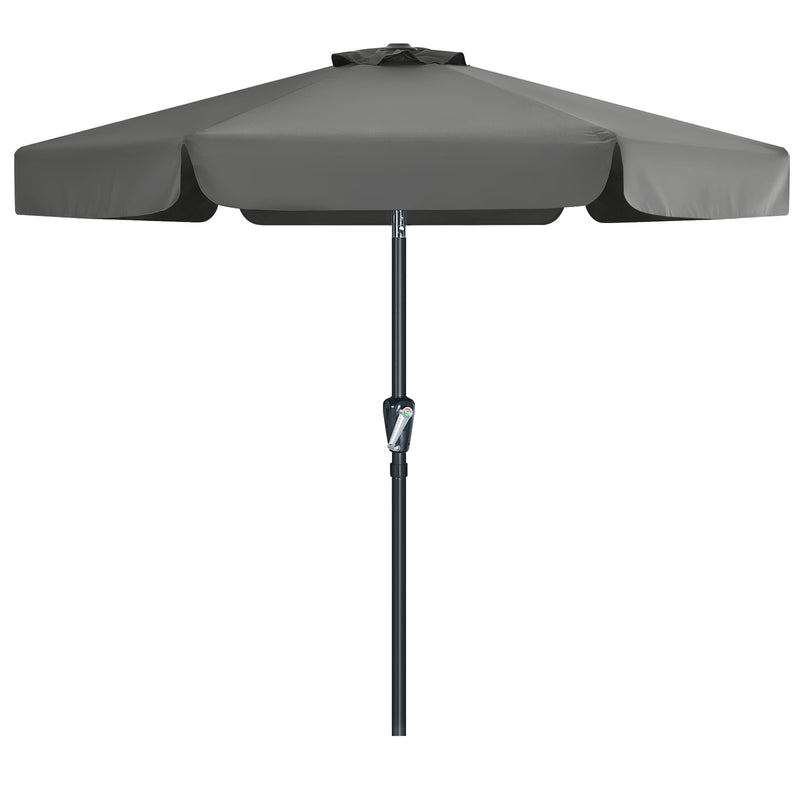 Load image into Gallery viewer, MASTERCANOPY 7.5FT/9FT Valance Patio Umbrella for Outdoor Table Market-CA
