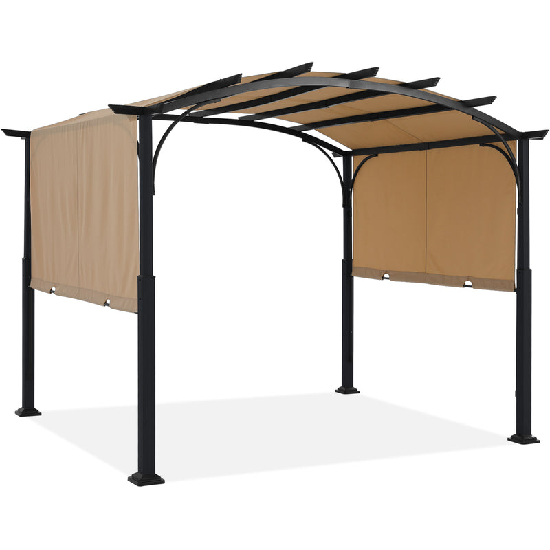 Load image into Gallery viewer, MASTERCANOPY Outdoor Retractable Pergola with Sun Shade Patio Garden Pergola
