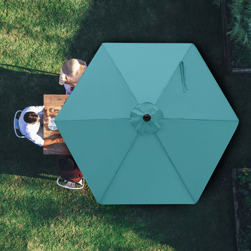 Load image into Gallery viewer, 7.5FT Patio Umbrella Replacement Canopy for 6 Ribs
