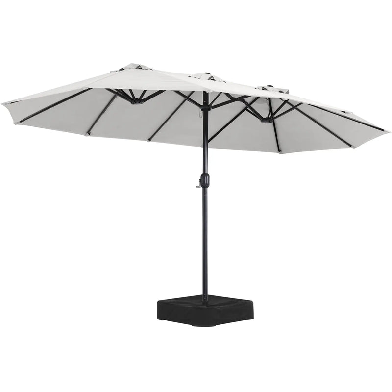 Load image into Gallery viewer, 15FT Patio Outdoor Umbrella Double Sided Large Umbrella
