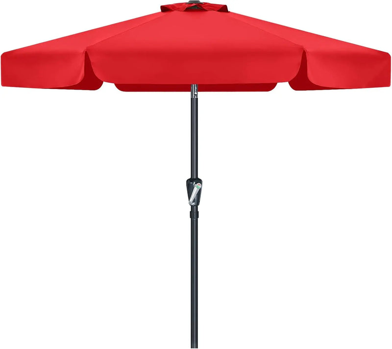 Load image into Gallery viewer, MASTERCANOPY 7.5FT/9FT Valance Patio Umbrella for Outdoor Table Market-CA
