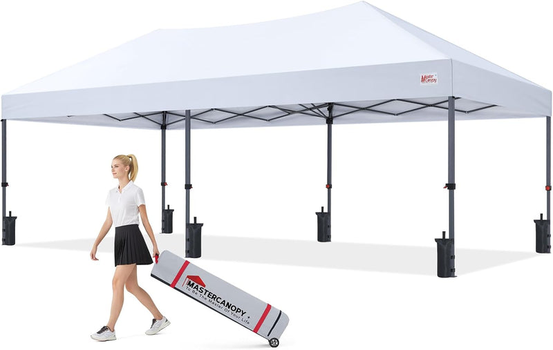 Load image into Gallery viewer, MASTERCANOPY Durable Pop Up Canopy Tent 10x20
