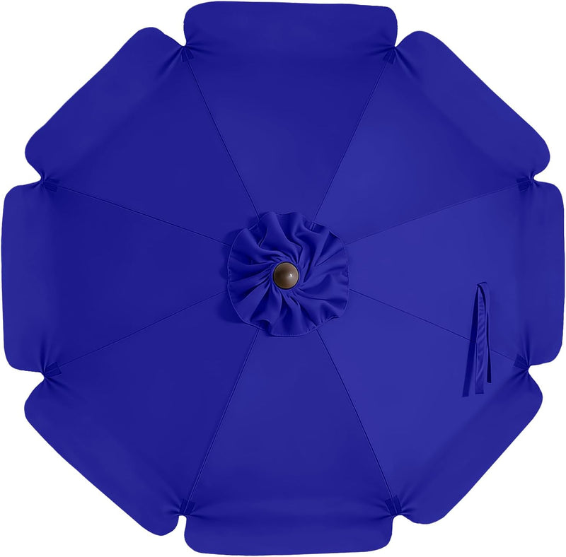 Load image into Gallery viewer, MASTERCANOPY Valance Patio Umbrella 6 Ribs 8 Ribs Replacement Top Only
