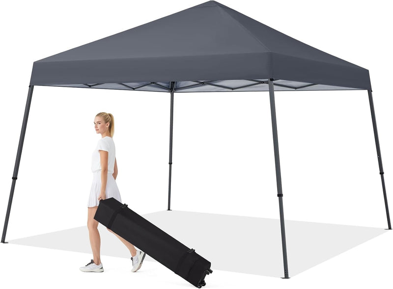 Load image into Gallery viewer, Leisure Sports Portable Pop-Up Canopy Tent with Large Base - 10x10
