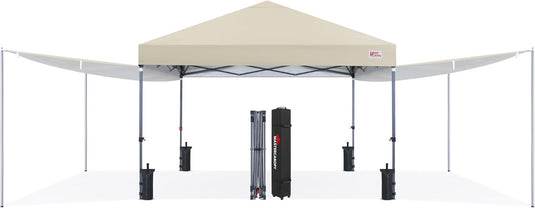 MASTERCANOPY 10x10 Pop Up Canopy Tent with 2 Shelters