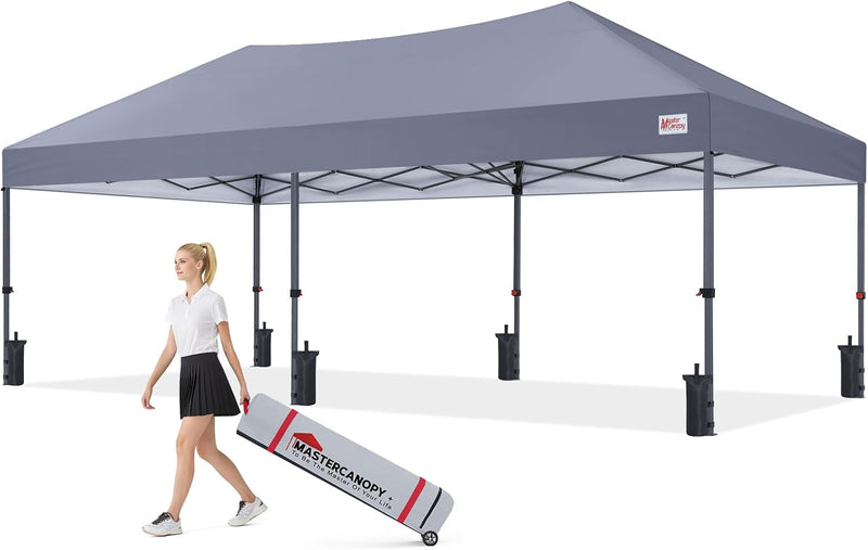 Load image into Gallery viewer, MASTERCANOPY Durable Pop Up Canopy Tent 10x20
