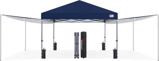 MASTERCANOPY 10x10 Pop Up Canopy Tent with 2 Shelters