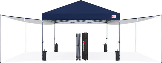 MASTERCANOPY 10x10 Pop‑up Canopy Tent with Two Shelters