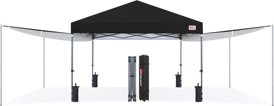 MASTERCANOPY 10x10 Pop Up Canopy Tent with 2 Shelters