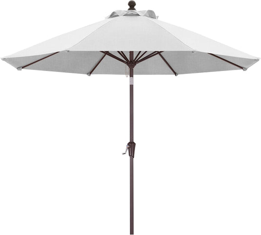 MASTERCANOPY Olefin 5-Year-Non-Fading 9ft Patio Outdoor Table Umbrella 8 Ribs