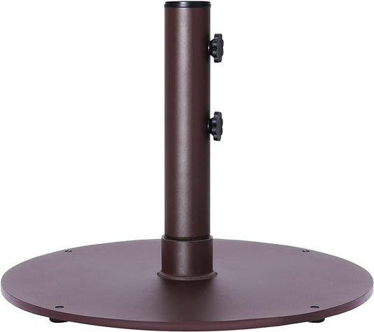 Umbrella Stand Outdoor Base Weight,Steel Plate Stand 34lb for Patio Umbrella