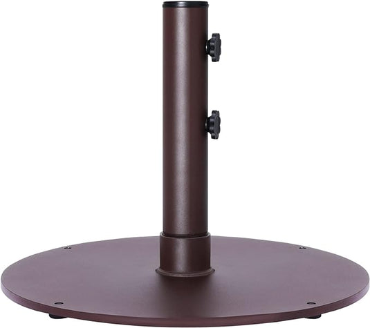 Umbrella Stand Outdoor Base Weight, Steel Plate Stand for Patio Umbrella