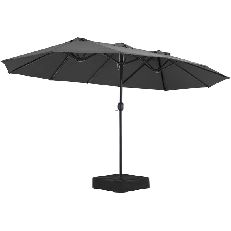 Load image into Gallery viewer, 15FT Patio Outdoor Umbrella Double Sided Large Umbrella
