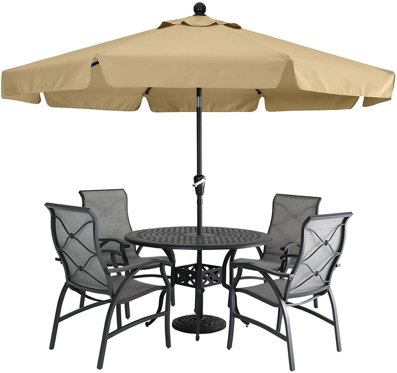 Load image into Gallery viewer, MASTERCANOPY 7.5FT/9FT Valance Patio Umbrella for Outdoor Table Market-CA
