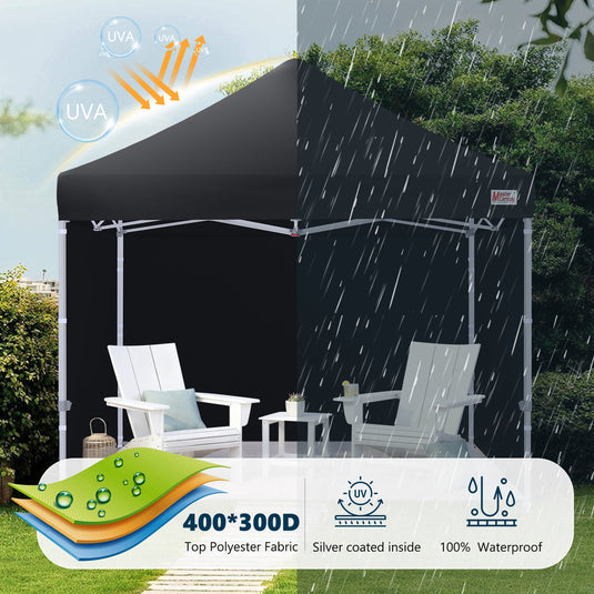 Mastercanopy Core-35 Premium Heavy Duty Instant Canopy Tent with Sidewalls - 10x10, 10x15, 10x20