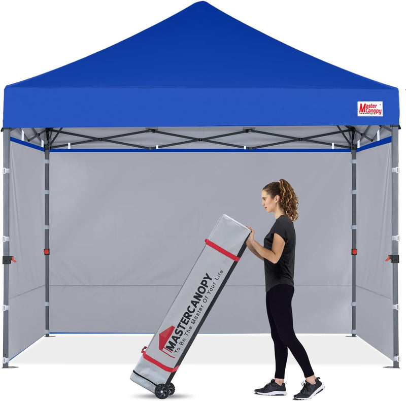 Load image into Gallery viewer, Leisure Sports Easy Pop-Up Canopy Tent with Sidewalls - 8x8, 10x10, 12x12
