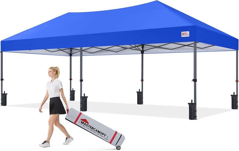 Load image into Gallery viewer, MASTERCANOPY Durable Pop Up Canopy Tent 10x20

