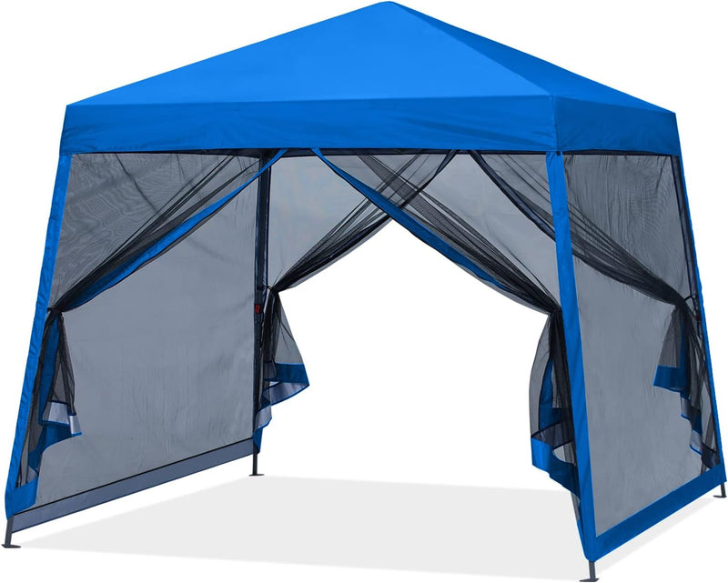 Load image into Gallery viewer, Leisure Sports Stable Pop-Up Canopy Tent with Mosquito Netting - 8x8, 10x10, 11x11
