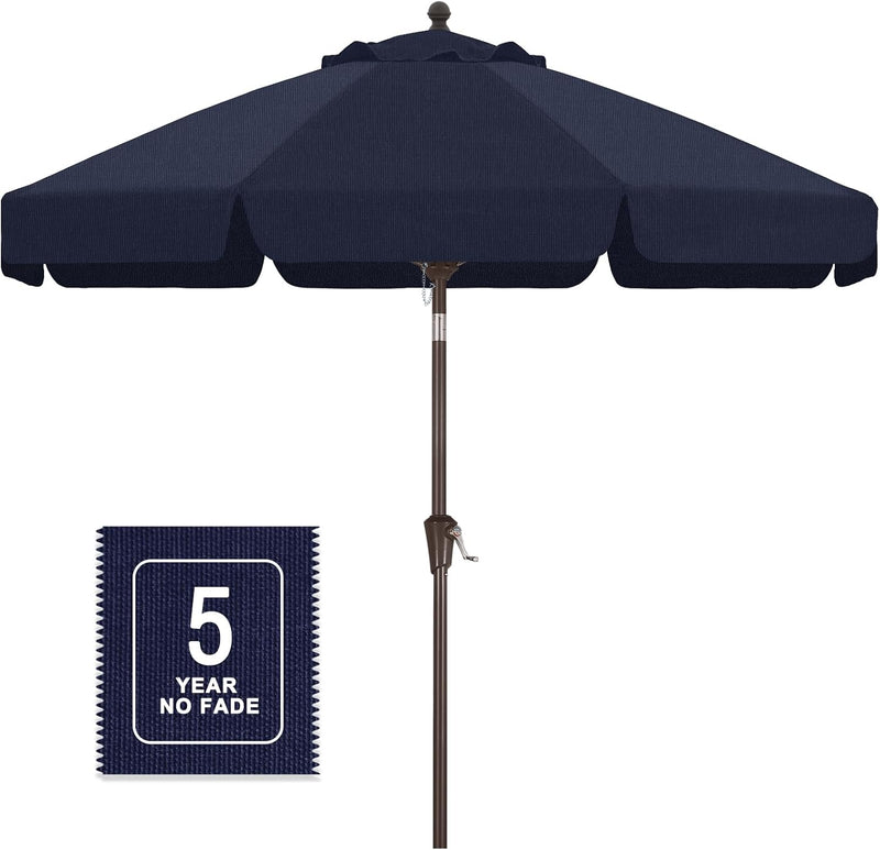best non fade patio umbrella Midtown Umbrellas - 10-Year-No-Fade 8 Ft with Terylast Fabric, Auto-Tilt Aluminum Frame and 8 Reinforced Ribs for Deck, Pool, Garden & Beach Stay shaded in style with the ABCCANOPY Market Umbrella ABCCANOPY 9FT Patio Umbrella Outdoor