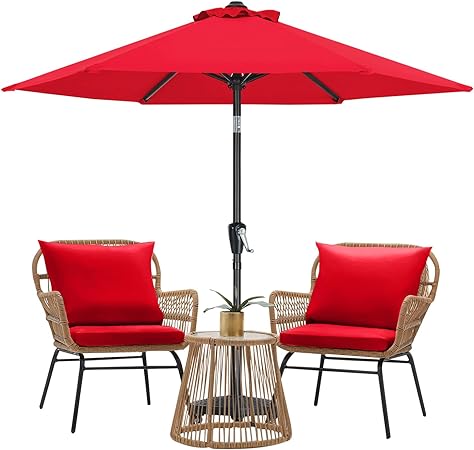 Load image into Gallery viewer, MASTERCANOPY 7.5FT Patio Umbrella for Outdoor Market Table 6 Ribs
