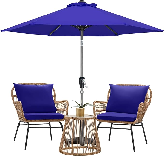 Load image into Gallery viewer, MASTERCANOPY 7.5FT Patio Umbrella for Outdoor Market Table 6 Ribs
