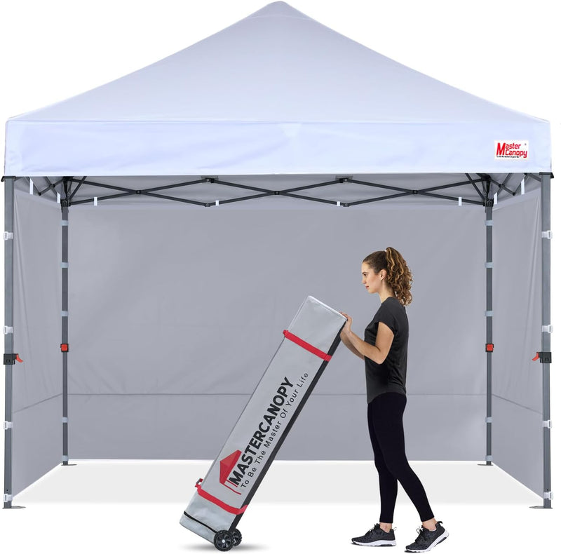 Load image into Gallery viewer, Leisure Sports Easy Pop-Up Canopy Tent with Sidewalls - 8x8, 10x10, 12x12
