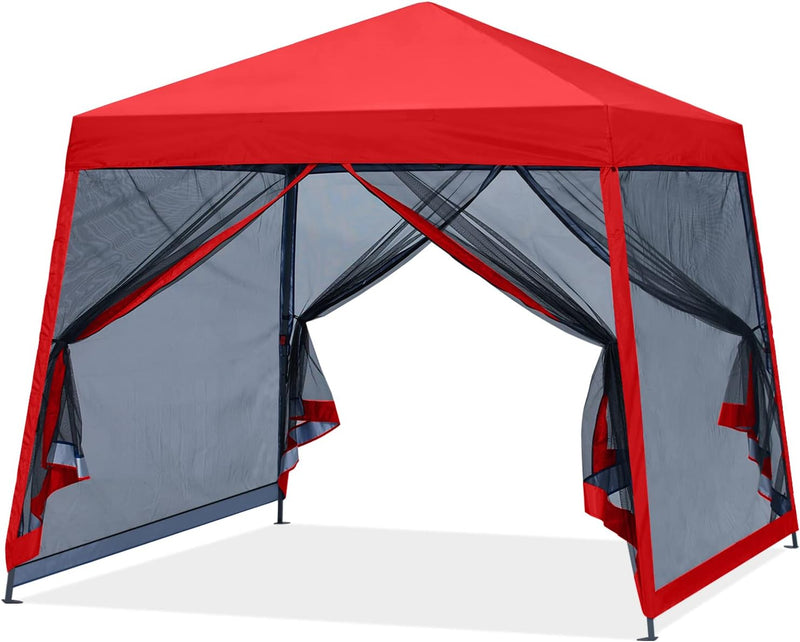 Load image into Gallery viewer, Leisure Sports Stable Pop-Up Canopy Tent with Mosquito Netting - 8x8, 10x10, 11x11
