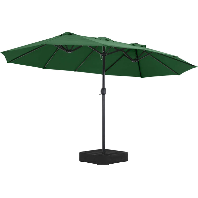 Load image into Gallery viewer, 15FT Patio Outdoor Umbrella Double Sided Large Umbrella
