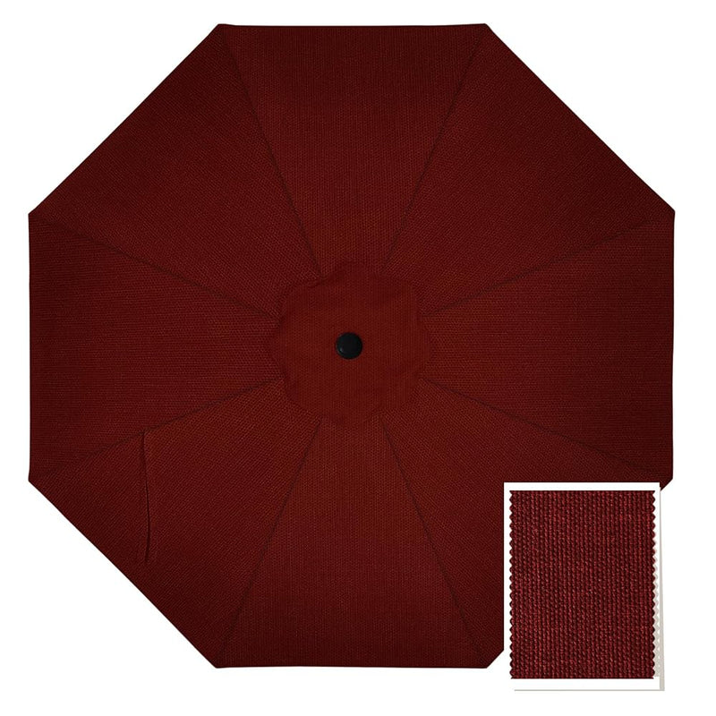 Load image into Gallery viewer, 9FT Patio Umbrella Replacement Canopy for 8 Ribs 5-Year-Non-Fading Olefin
