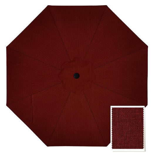 9FT Patio Umbrella Replacement Canopy for 8 Ribs 5-Year-Non-Fading Olefin