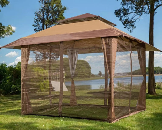 10x10/10x12 Patio Gazebo Mosquito Netting Screen Walls ONLY