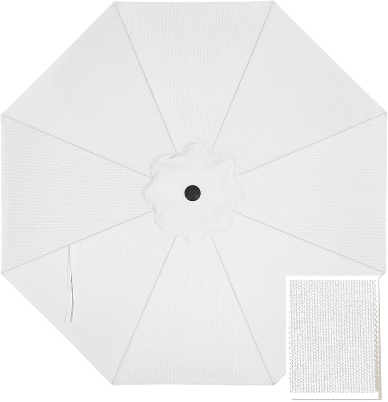 Load image into Gallery viewer, 9FT Patio Umbrella Replacement Canopy for 8 Ribs 5-Year-Non-Fading Olefin
