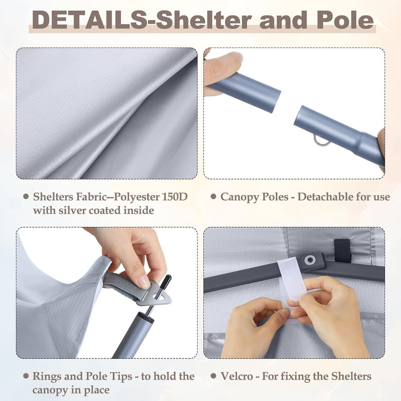 Load image into Gallery viewer, MASTERCANOPY 10x10 Pop-Up Canopy Tent with Two Shelters
