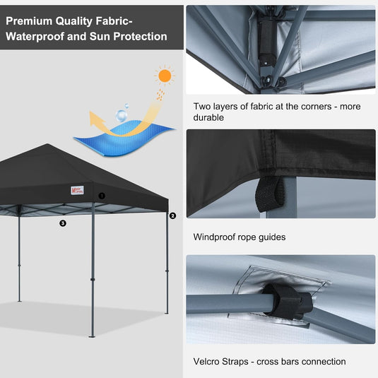 8x8/10x10 Replacement Pop Up Canopy Top for Durable Pop-up Canopy