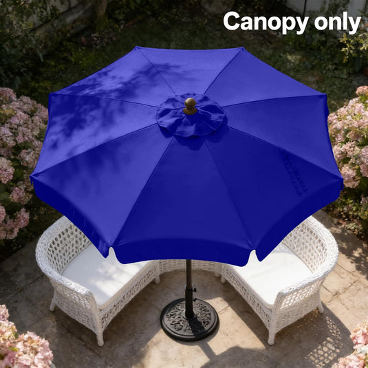 MASTERCANOPY Valance Patio Umbrella 6 Ribs 8 Ribs Replacement Top Only